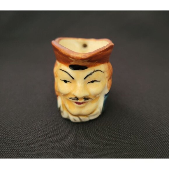 Vintage Miniature Ceramic Toby Mug Pitcher Made In Japan - Picture 2 of 9